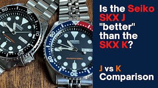 Is the Seiko SKX quotJquot really better than the quotKquot version [upl. by Aryam616]