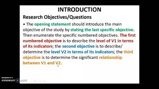 How to Write Research Objectives  IMRAD Journal Type [upl. by Rhonda]