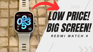 Redmi Watch 4  Big screen but LOW PRICE [upl. by Eniad]