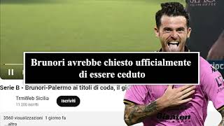 Palermo Brunori RosaNero fiero della maglia [upl. by Enasus537]