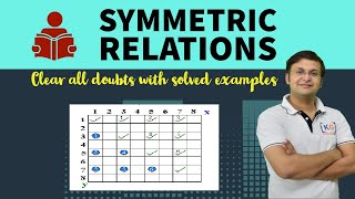 Symmetric Relations  Discrete Mathematics  structure  GATE  NET   part 3 [upl. by Latreece]