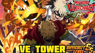 MY HERO ACADEMIA ULTRA IMPACT NEW SS DIFFICULTY LEMILLION VE TOWER GOT ABSOLUTELY BODIED [upl. by Enrico]