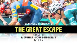 Extended Highlights  Stage 18  Tour de France 2023 [upl. by Sanjiv678]