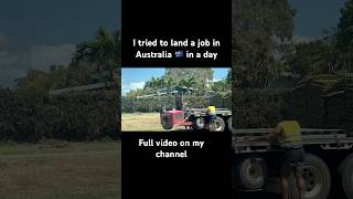 I tried to land a job in Australia in just 1 day How did I go Full video on my channel [upl. by Yuma]