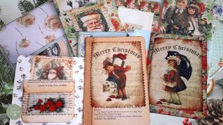 TARJETAS NAVIDEÑAS ¡¡ SCRAP ¡¡ DIY [upl. by Nanon4]