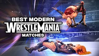 Best modern WrestleMania full matches marathon [upl. by Htebazileyram655]