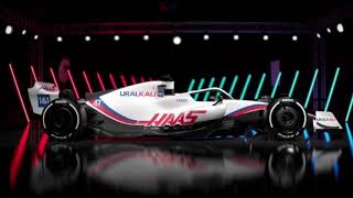 Haas 2022 Official Car Launch VF22 [upl. by Dieterich]