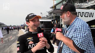 RACER Indy 500 Pole Day Report with Pato OWard [upl. by Ahseral]