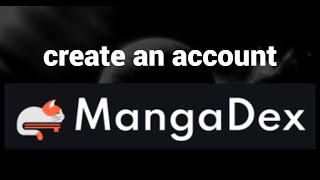 How to create a MangaDex account [upl. by Lange]