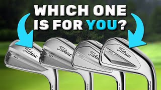 Titleist TSeries Irons ALL 4 Models Explained 2024 [upl. by Ise]