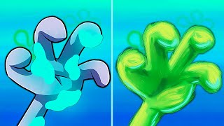 Spongebob drank ZOONOMALY SHAKE cartoon Animation [upl. by Riaj59]