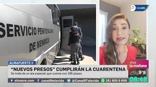 Penitenciaria habilitan un sector en Almafuerte II para que ingresados cumplan cuarentena [upl. by Shaver]