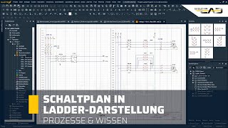 WSCAD Tutorial  Schaltplan in LadderDarstellung  WSCAD Prozesse amp Wissen [upl. by Cung]