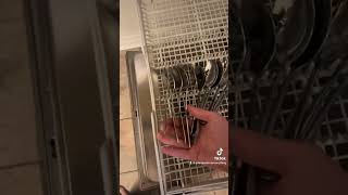 How do you stack your dishwasher and spoons [upl. by Alaecim]