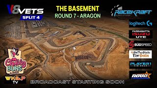 RaceKraft Simulations V8 Veterans  Season 21  Round 7  ARAGON [upl. by Sidell204]