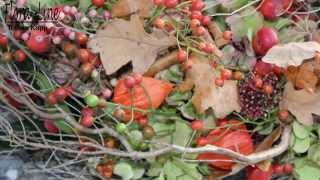 Tiefer Einblick in einen Herbstskranz ausgeliefert in Zäziwil [upl. by Yrrap]