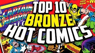 Top 10 ALL TIME BRONZE AGE Comic Books  Overstreet 48th Edition 2018 [upl. by Merrili153]