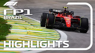 FP1 Highlights  2023 Sao Paulo Grand Prix [upl. by Laehcimaj]