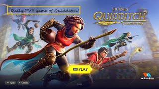 Daily Game of Quidditch Champions PVP 22  Keeper game  TRICK OR TREAT YO ALL [upl. by Nil762]