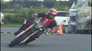 2011 9 25 Dunlop Moto Gymkhana Winner Noboru Yoshino CRF450X [upl. by Airotcivairam]