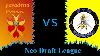 Neo Draft Season 11 week 2 vs KTM Beellades [upl. by Sivam185]