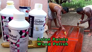 Asian Paints Glomax Ultra Polish  Wood Polish [upl. by Eisseb154]