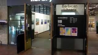 Barbican Library  Architecture Tour [upl. by Narrat]