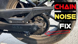 Pulsar As200Ns200Rs200 and Other Motorcycle  Solve Chain Noise Problem Part 3 [upl. by Noffets]