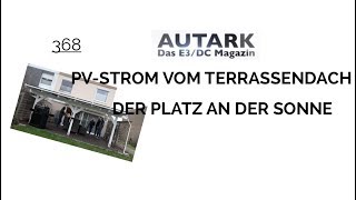 PVSTROM VOM TERRASSENDACH PREISWERTEFFEKTIV [upl. by Enneyehc138]