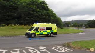 North West Ambulance Service responding [upl. by Nnylacissej]