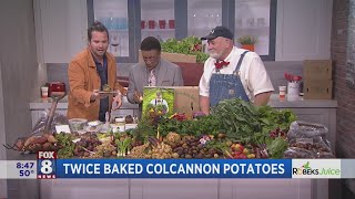 Fox Recipe Box Twice Baked Colcannon Potatoes [upl. by Gorrono]