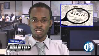 THE GLEANER MINUTE Carreras sales drop  JLP warns OUR  CARICOM jobs [upl. by Amerak]