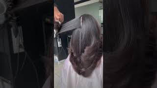 Hair dryer 👍hairstylistviralvideo trending hair blow dryerhaircut [upl. by Hanauq421]