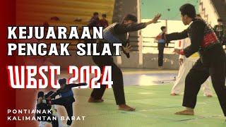 Kejuaraan pencak silat WBSC Pontianak Kalbar 2024 [upl. by Vargas]