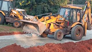 How road constructed in mining area Fast road making process in mining quarter area Road making [upl. by Rekab]