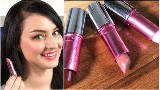 IT COSMETICS VITALITY LIP FLUSH Review and Swatches  JustEnufEyes [upl. by Sidnala]