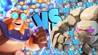 GOLEM VS ELECTRO GIANT 2024  Clash Royale Challenge [upl. by Detta508]