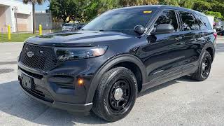 2020 Ford Police Interceptor Utility FPIU 99k miles walkaround [upl. by Gibb]