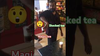 You cant believe youre eyes 😲 viral street magic tea streettea indiantea magictea teacafe [upl. by Frieder144]