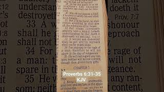 Proverbs 63135 KJV [upl. by Else]