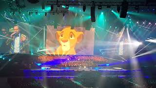 Soyez prêtes Le Roi Lion  Disney 100 ans le Concert Événement  Paris  11112023 [upl. by Schrader]