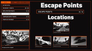 GTA Online Cayo Perico Heist 2024 All Escape Points Locations [upl. by Alletneuq]