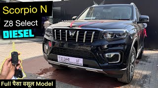 Mahindra Scorpio N Z8 Select Diesel Manual 2024 ✅ Price Features amp All Details ✅ [upl. by Hanover581]