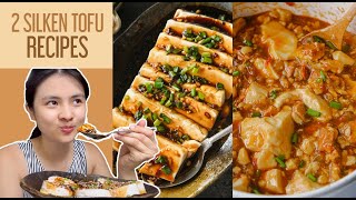 2 Easy Ways to Cook amp Prepare Silken Tofu  Budget Vegan Recipes [upl. by Norina714]