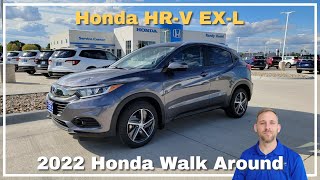 2022 Honda HRV EXL Walk Around Review [upl. by Aro]