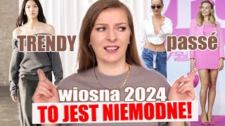 ❌ 10 TRENDÓW KTÓRE SĄ JUŻ NIEMODNE I ICH MODNI NASTĘPCY  TRENDY WIOSNA LATO 2024 ShoeLove [upl. by Leonsis]