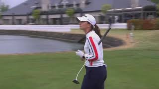 Klara Davidson Spilkova 2024 Aramco London lpga golf [upl. by Harias221]