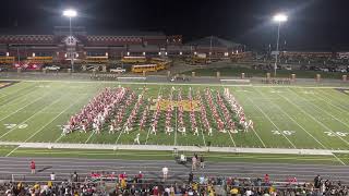 20240914 North Hills Marching Band Chartiers Valley and Montour Band Festivals [upl. by Riebling]