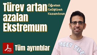 Türev Artan Azalan Ekstremum [upl. by Scopp]