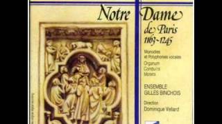 French Medieval Sacred Polyphony Perotin  Organum Alleluia nativitas [upl. by Greenebaum]